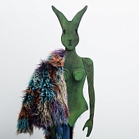 манекен №1 <Оливия Зайка> фанера-винтажный зеленый от ARCHPOLE в Москве