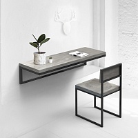 стол-консоль обеденный <минимализм> фанера-винтажный серый от ARCHPOLE в Москве