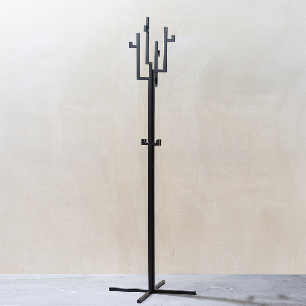 картинка В НАЛИЧИИ вешалка Тетрис 600х620 мм основание h 1850 / металл черный, арт. 18582 от ARCHPOLE